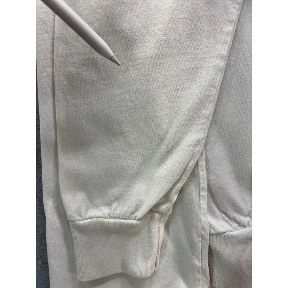 Polo Ralph Lauren Mens Long Sleeve T-Shirt Cream‎ Off-White Pony Logo Size M